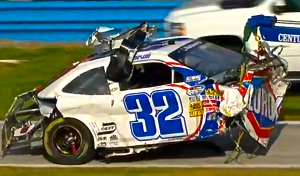 Daytona wreck
