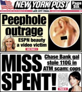 New York Post Erin Andrews Cover